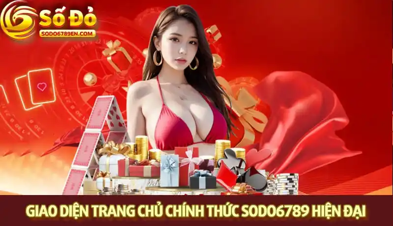 Giao diện trang chủ chính thức của Sodo6789 được thiết kế hiện đại, thân thiện và dễ dàng điều hướng.